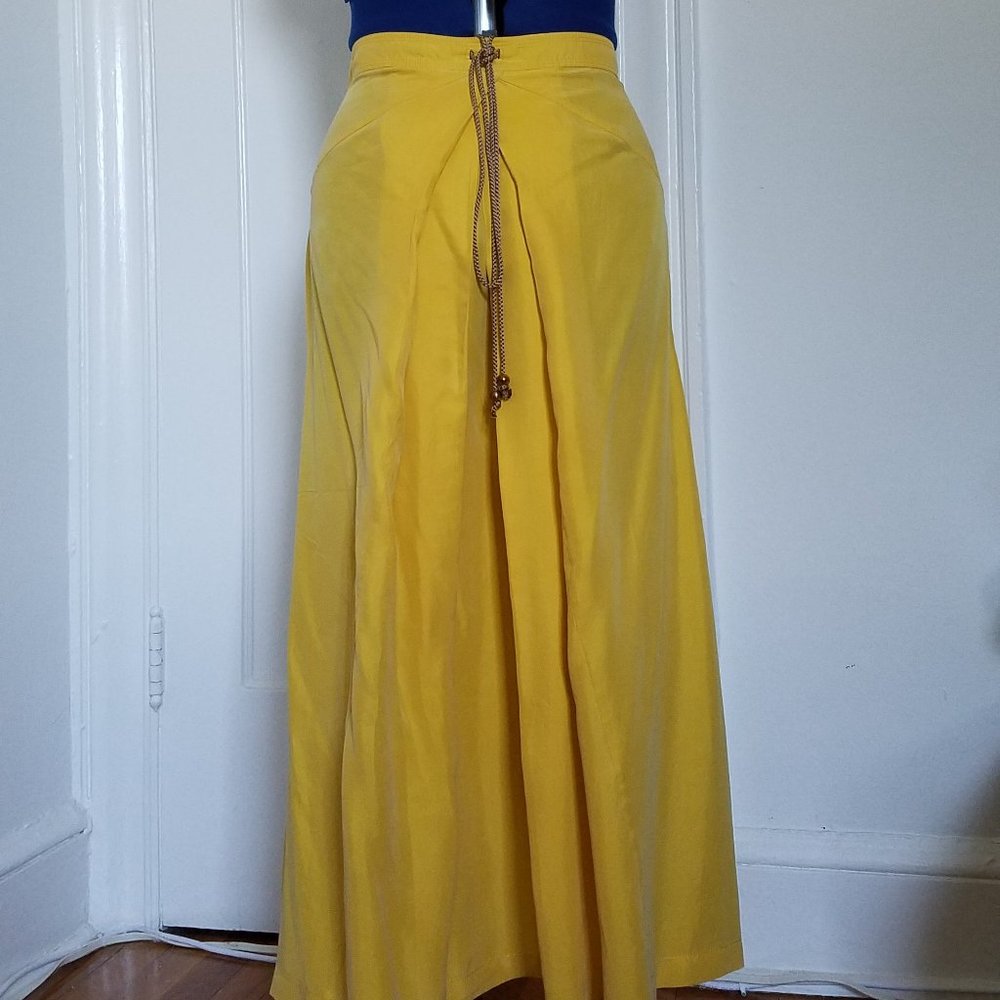 DVF Silk Midi Skirt